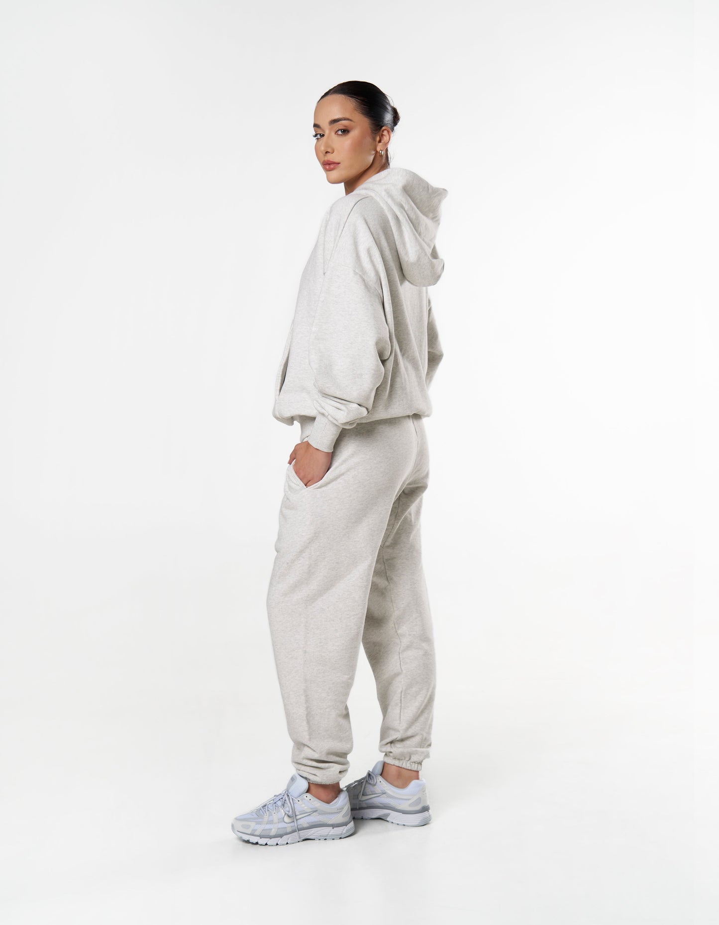 Essential Hoodie - Grey Marle