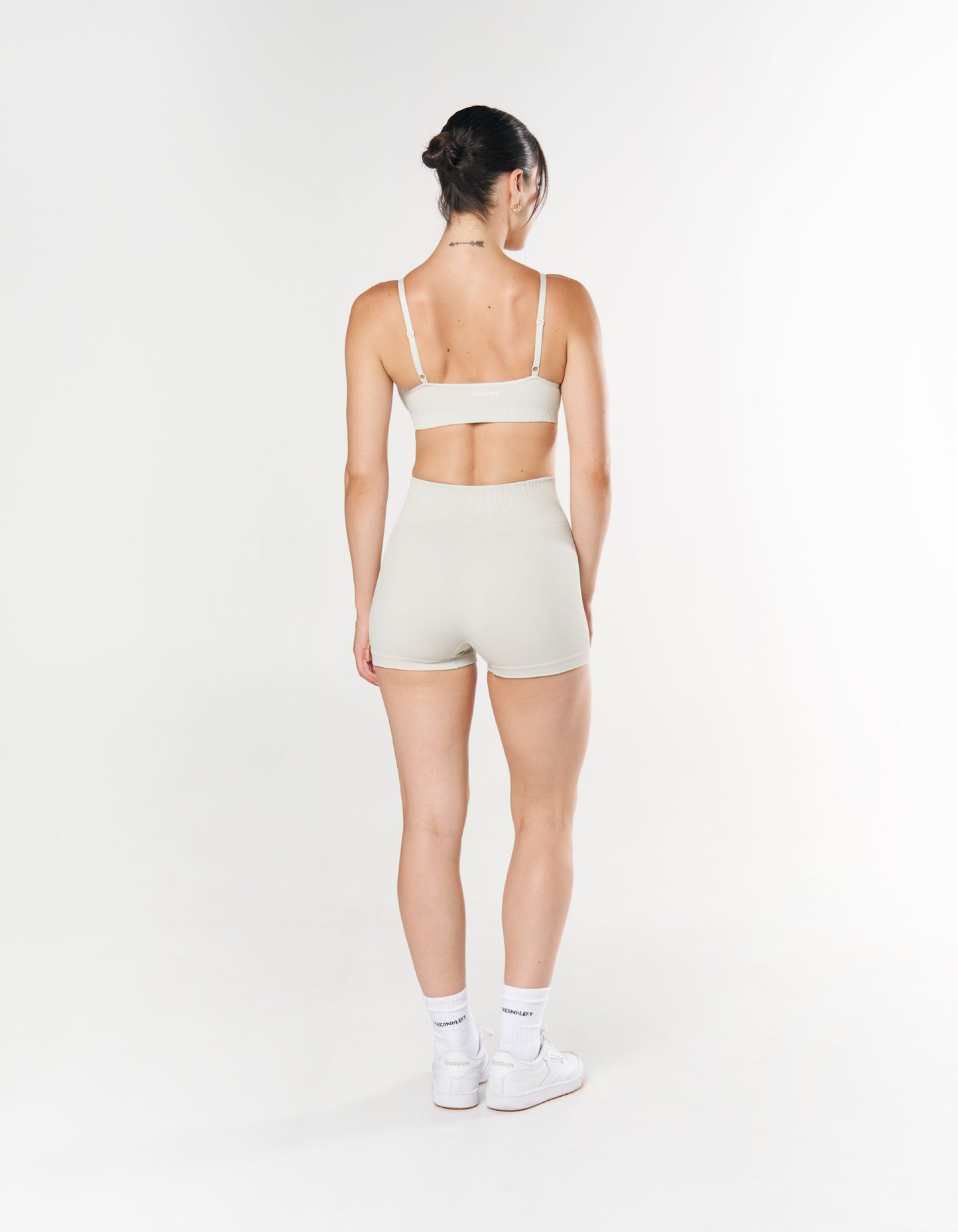 Seamless Mini Biker Shorts - Dove