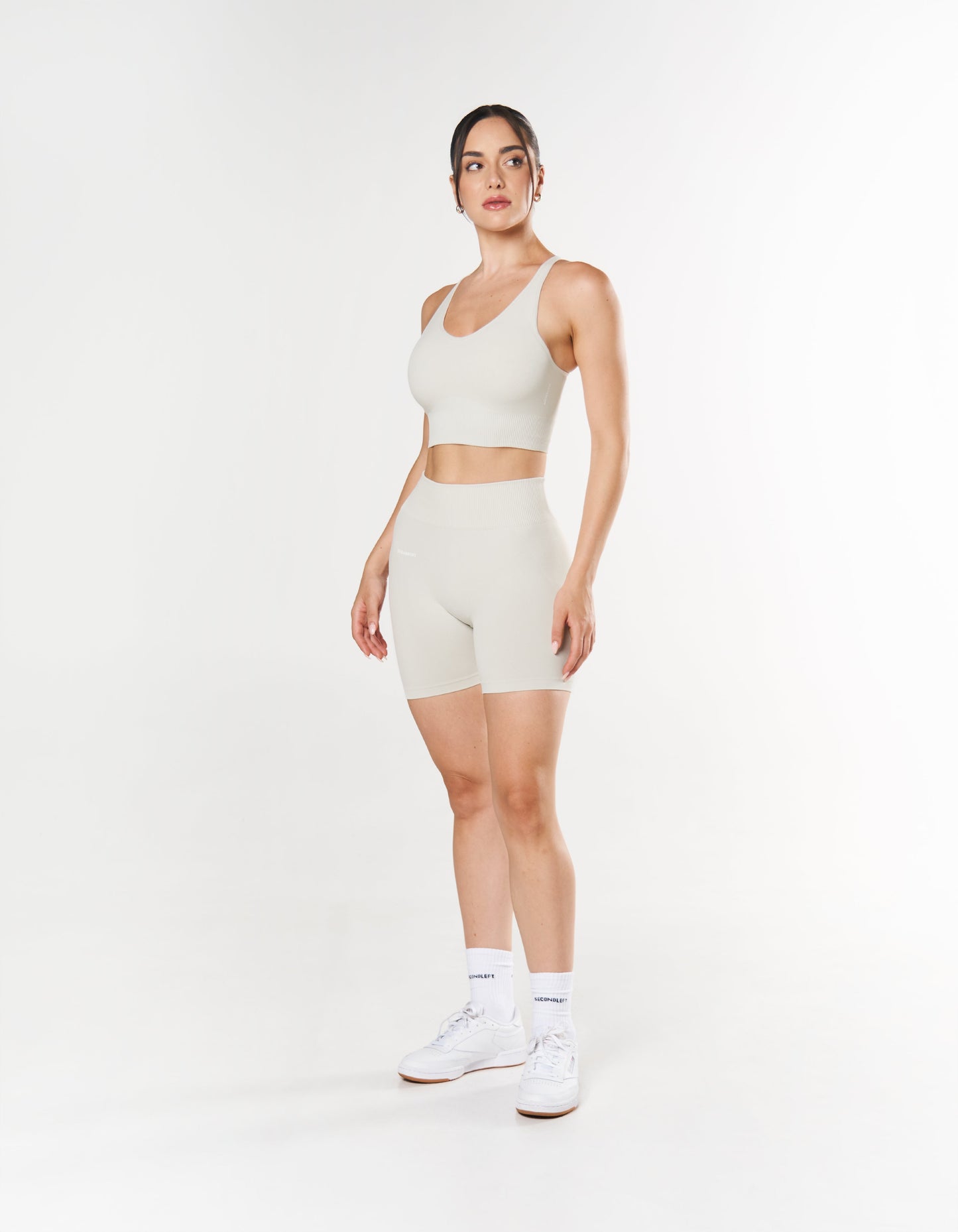 Seamless Strappy Crop - Dove