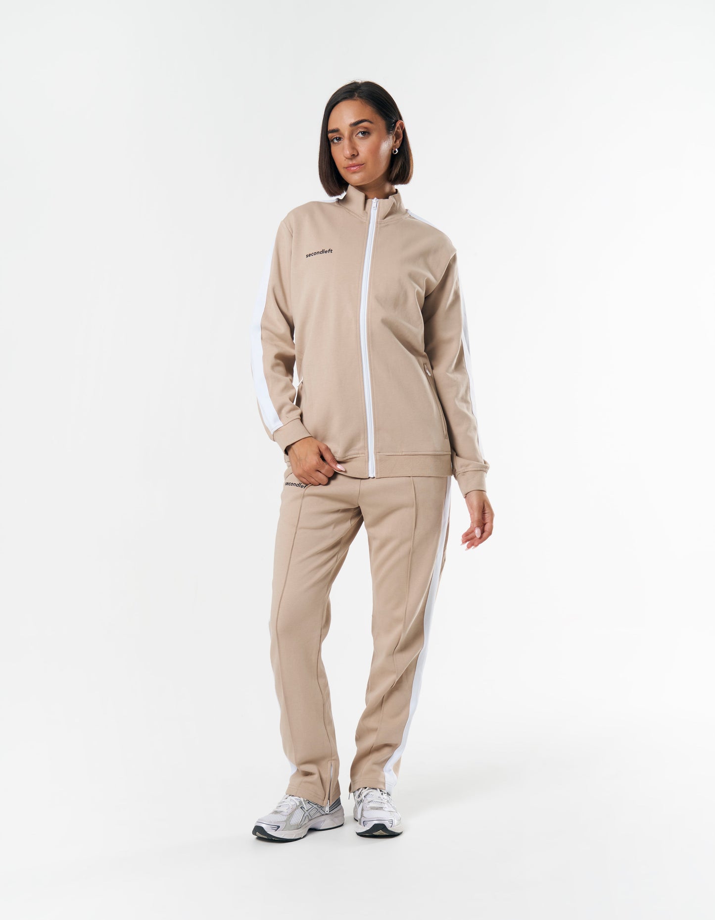 S1 Tracksuit Jacket - Beige