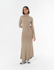 S1 Dress Long - Beige