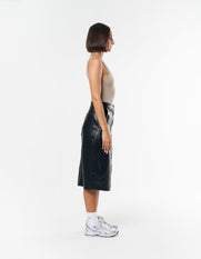 S1 Faux Skirt Long - Black