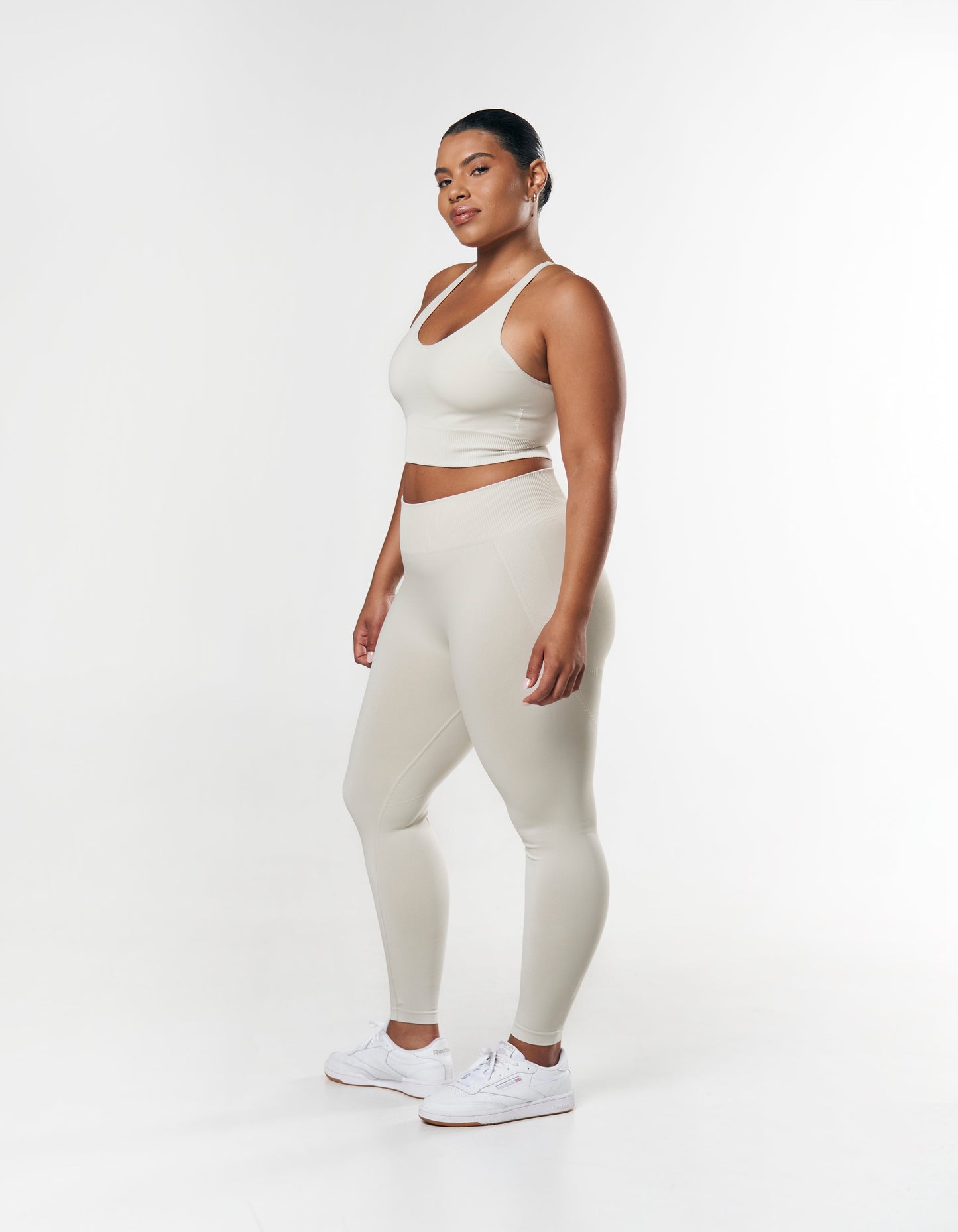 Seamless Strappy Crop - Dove