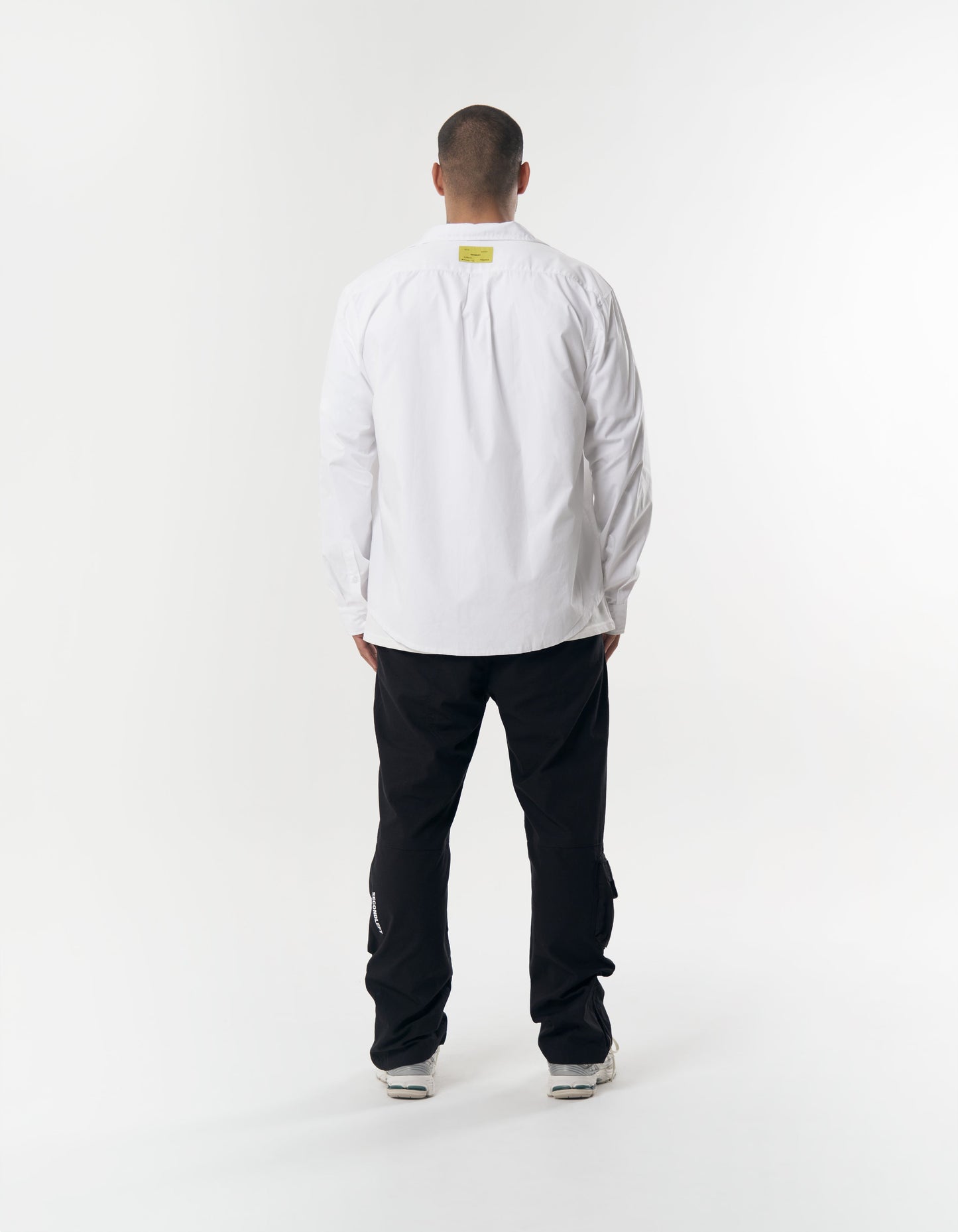 S1 Button Up - White