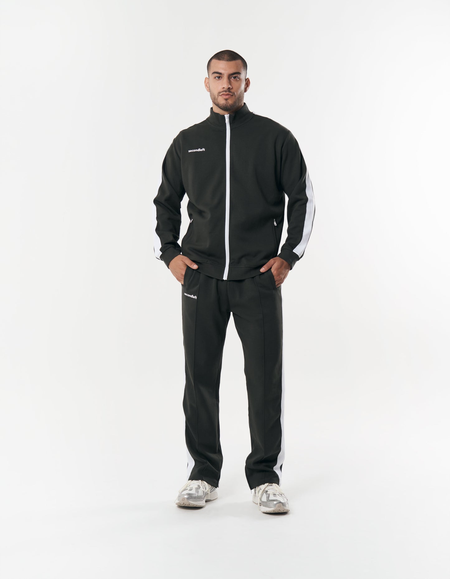 S1 Tracksuit Jacket - Khaki