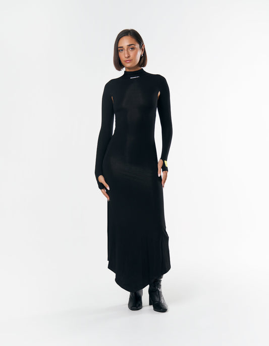 S1 Dress Long - Black