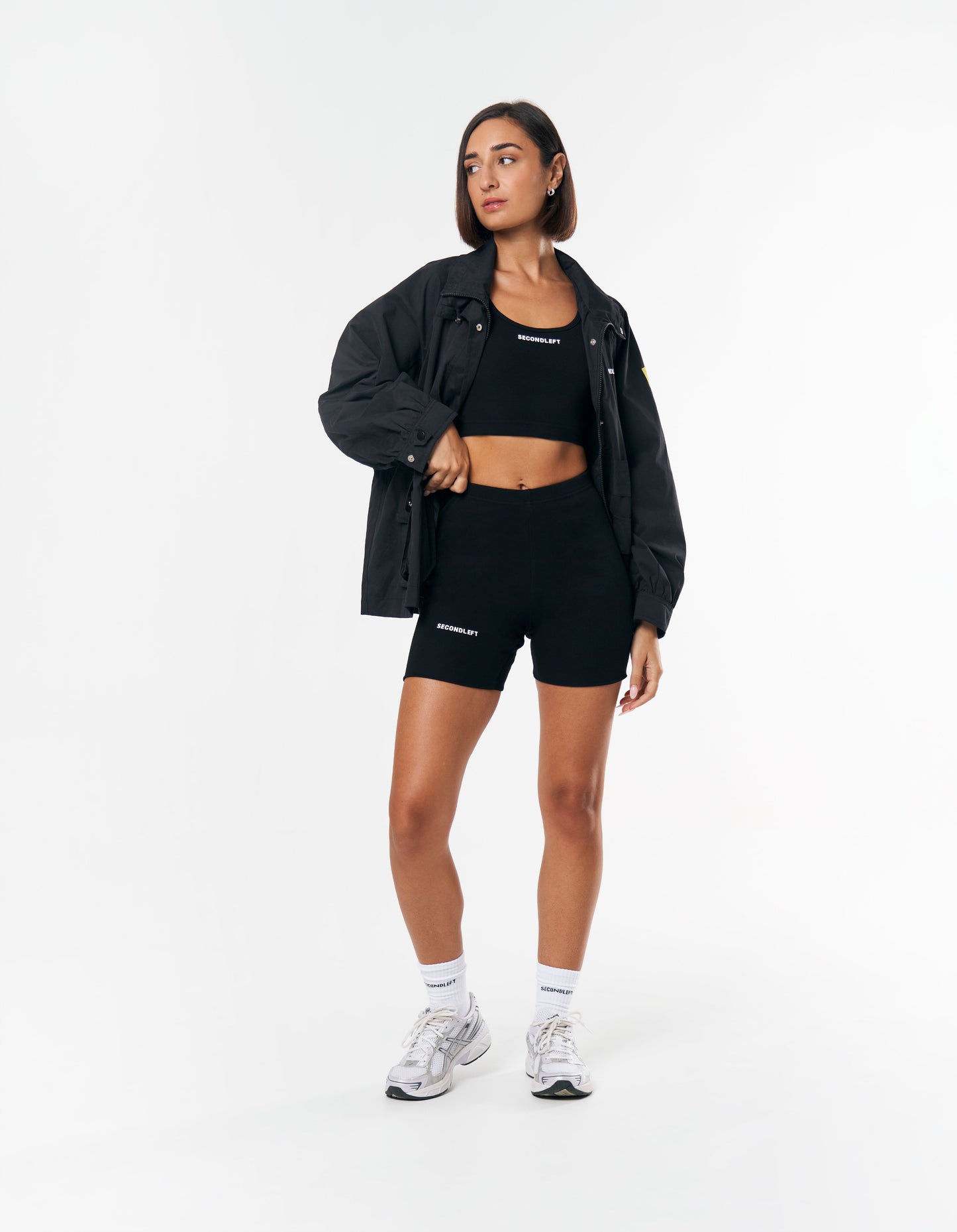 S1 Biker Shorts - Black