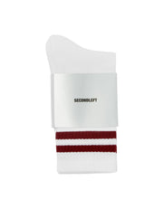 Crew Socks - White/Berry