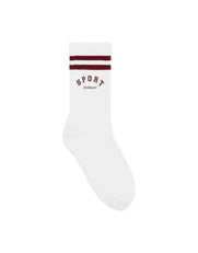 Crew Socks - White/Berry