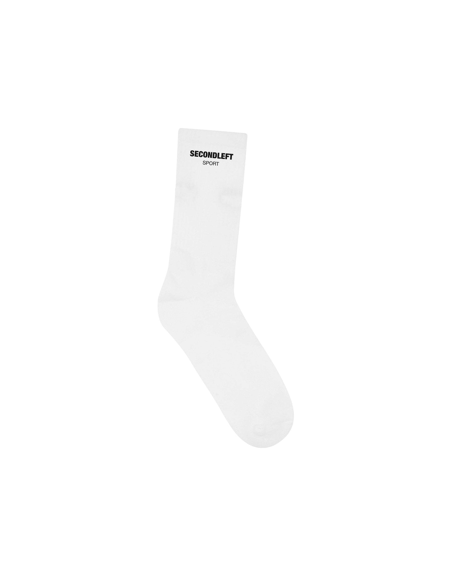 Sport Crew Socks - White