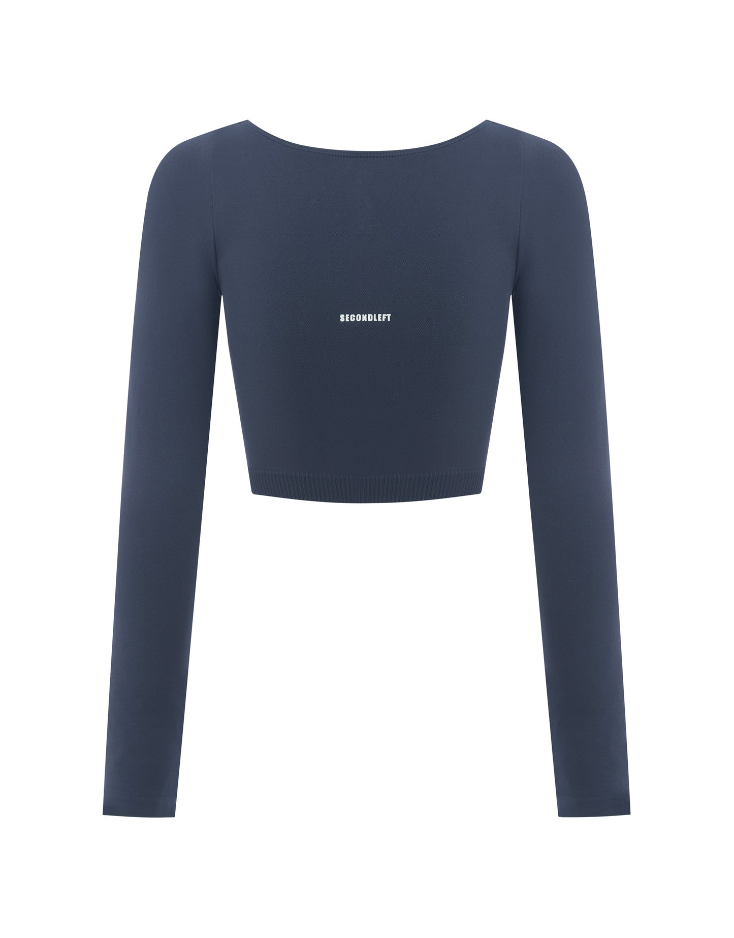 Seamless Scoop Long Sleeve - Blueberry