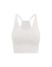 Seamless Strappy Crop - Dove