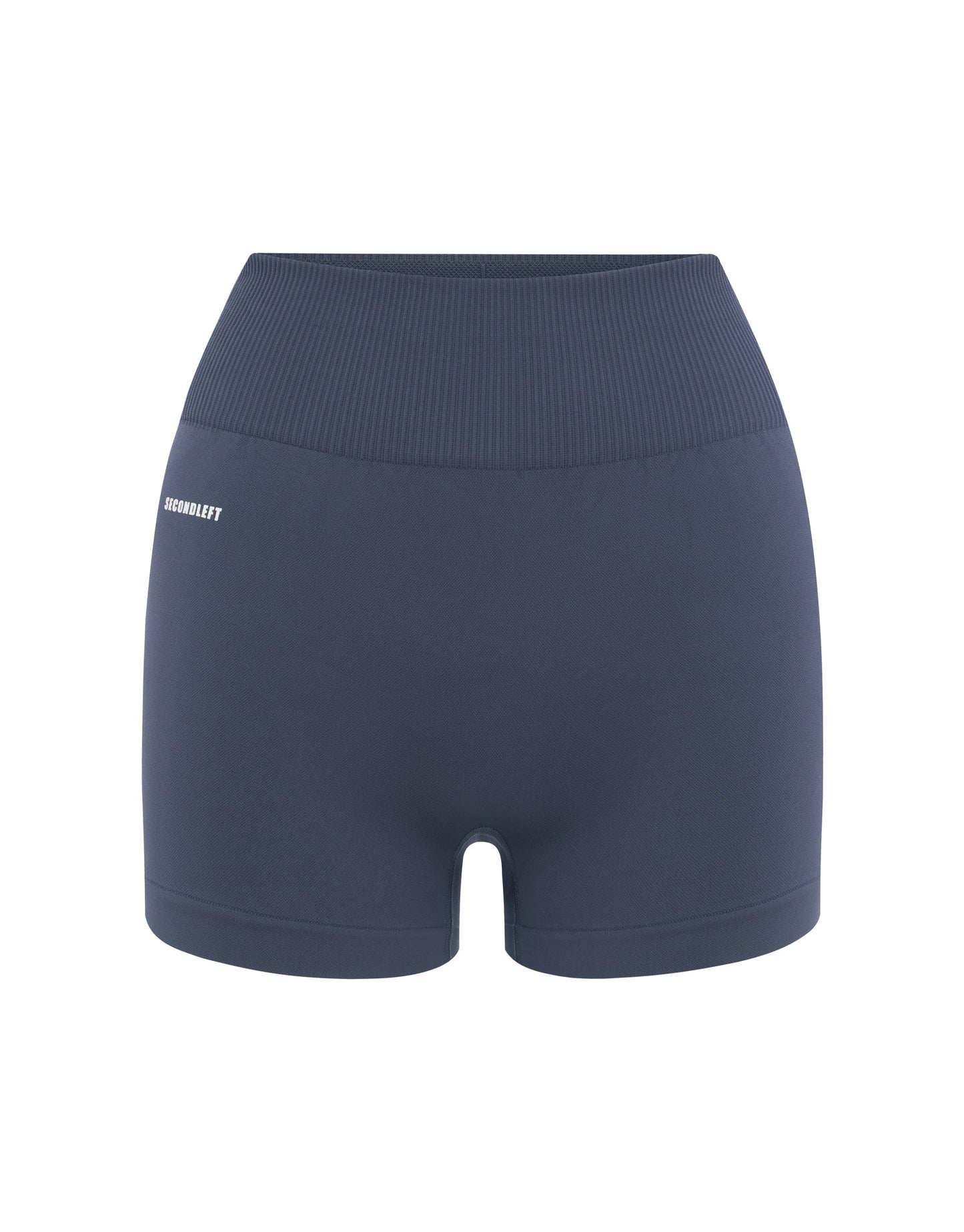 Seamless Mini Biker Shorts - Blueberry