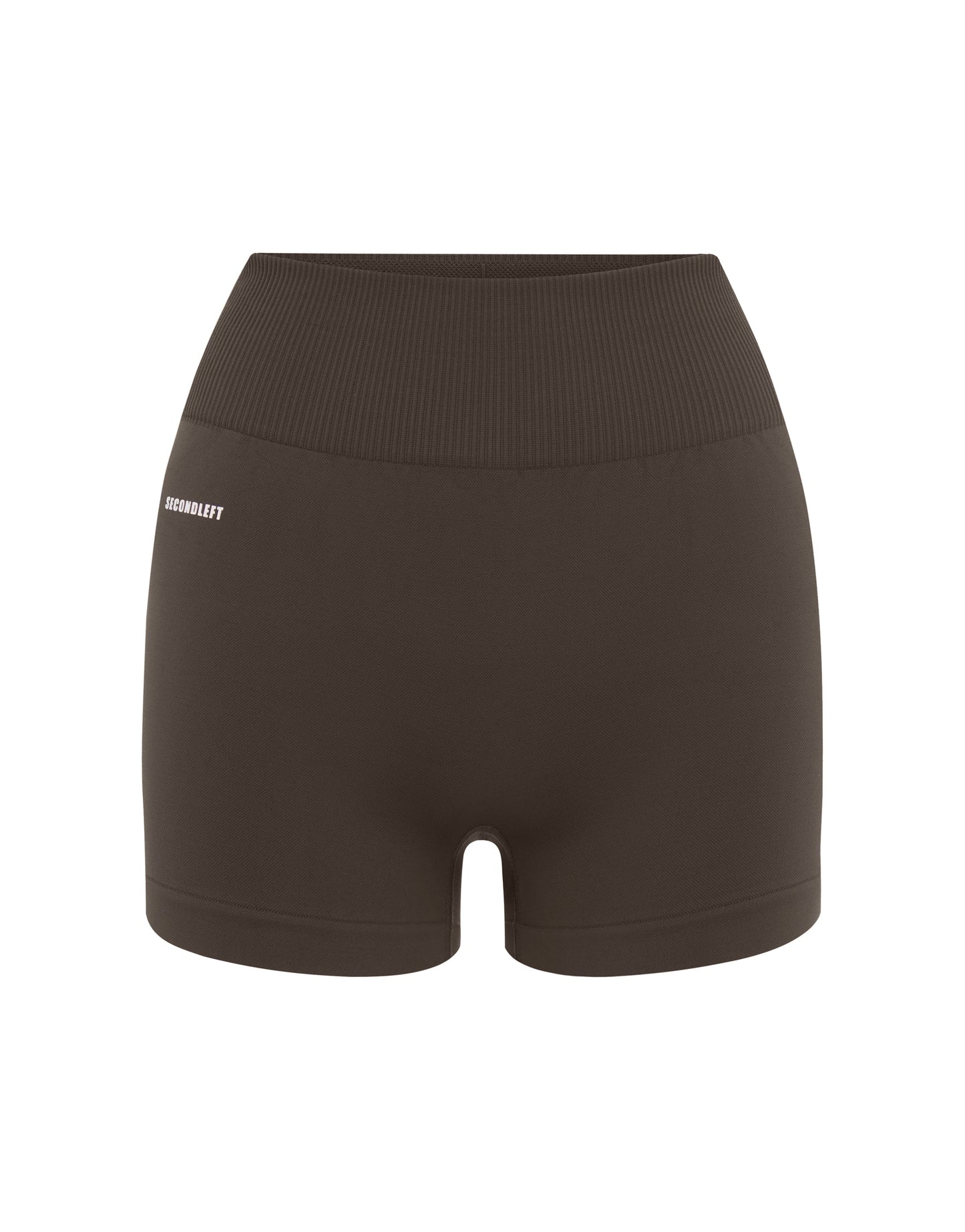 Seamless Mini Biker Shorts - Espresso