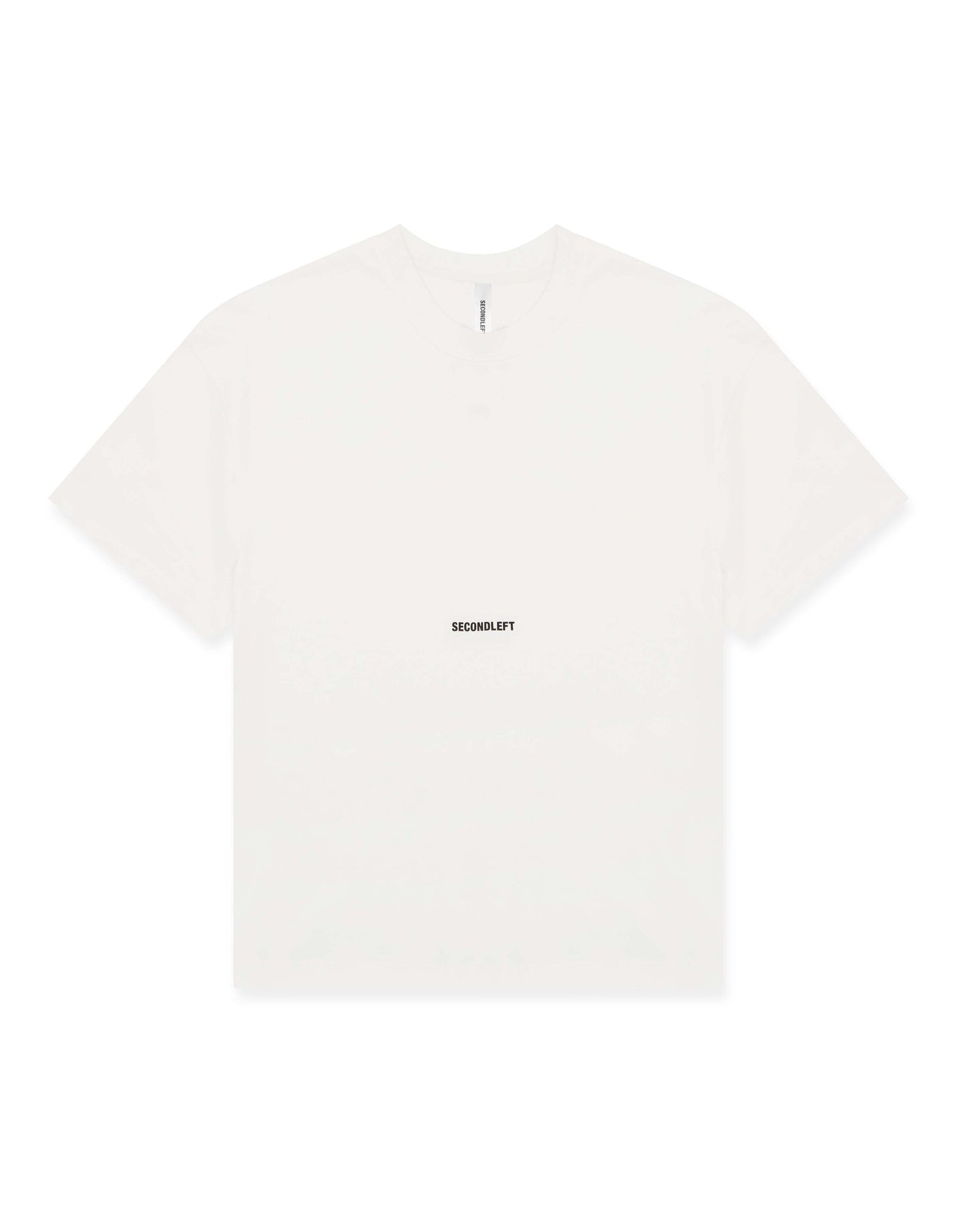 Cropped Classic Tee - White