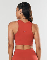 Seamless Cropped Singlet - Red