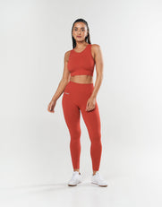 Seamless Cropped Singlet - Red