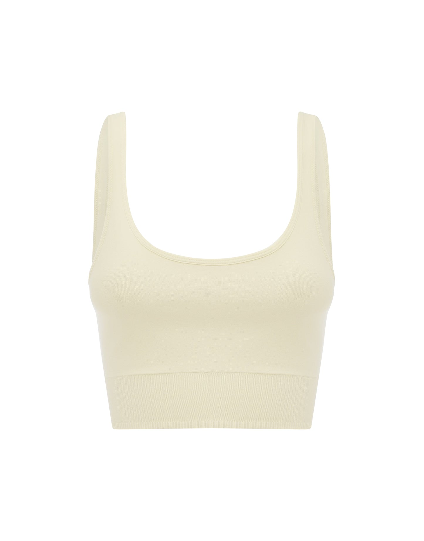 Seamless Low back Crop - Butter